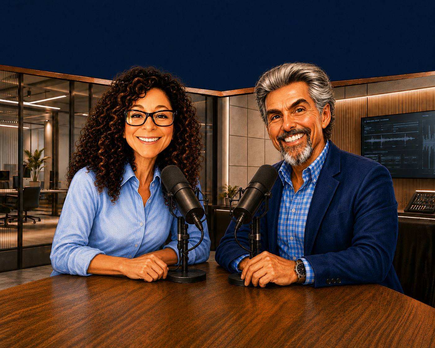 Jack and Lisa — GovCon Uncensored co-hosts